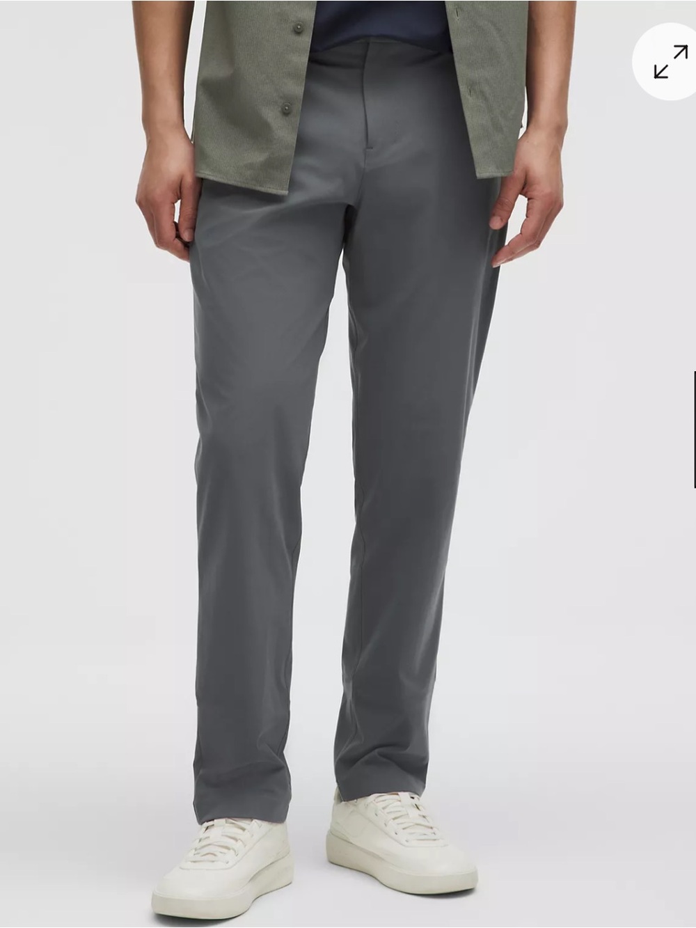 Lululemon Men's ABC Classic-Fit 5 Pocket Pant in Oil Grey